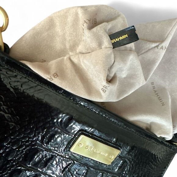 Brahmin Anytime Mini Melbourne in Black - Picture 16 of 17